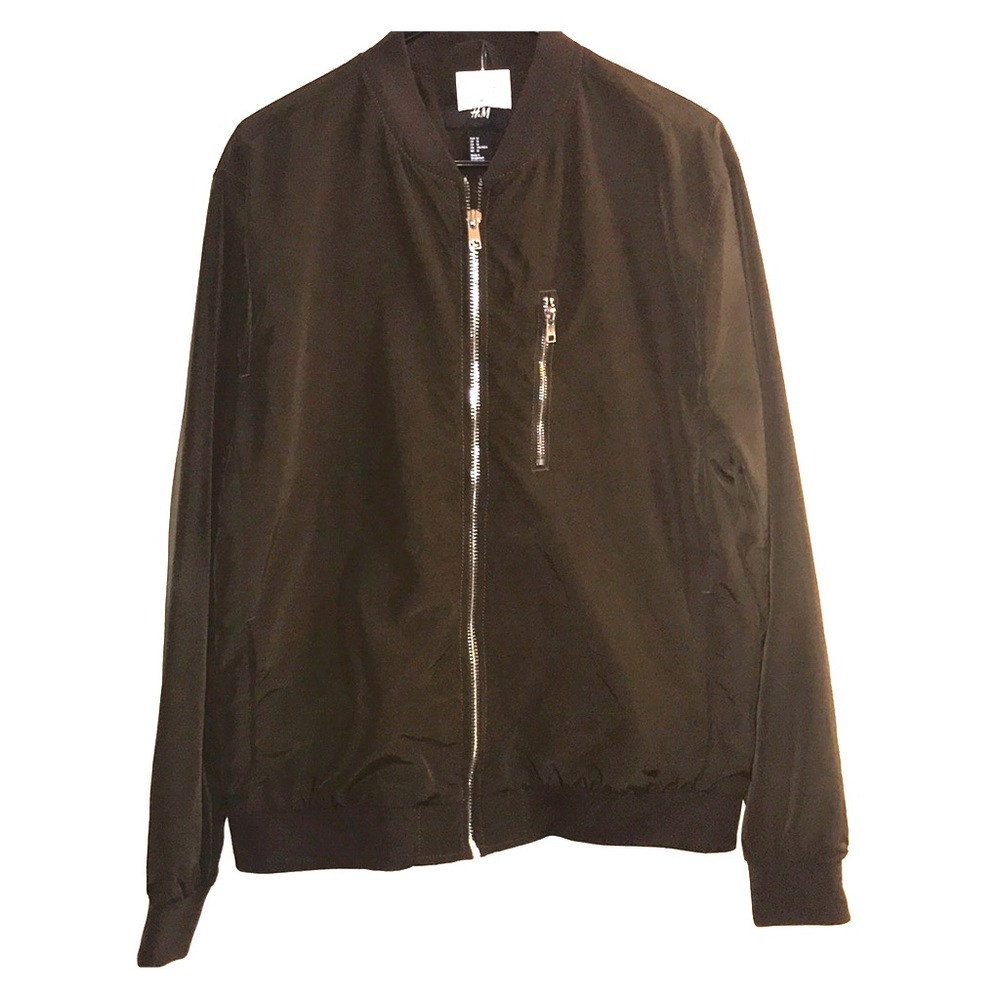 Dark Green Bomber Jacket